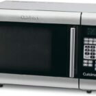 Cuisinart CMW-100 1-Cubic-Foot Stainless Steel Microwave Oven, Brushed Chrome