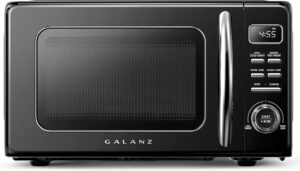 Galanz GLCMKZ07BKR07 Retro Countertop Microwave Oven