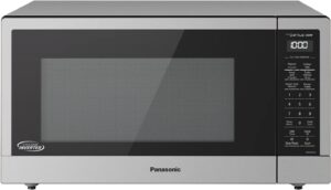 Panasonic NN-SN76LS 1.6 cu.ft Cyclonic Inverter Countertop Microwave Oven