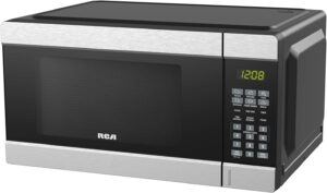 RCA RMW1178 1.1 Cu Ft Stainless Steel Countertop Microwave Oven
