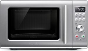 Breville Compact Wave Soft Close Microwave BMO650SIL