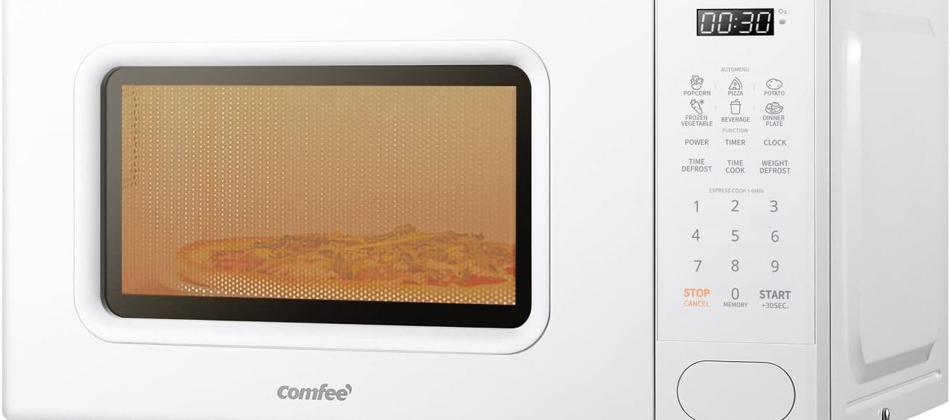 COMFEE CMO-C20M1WH Retro Microwave