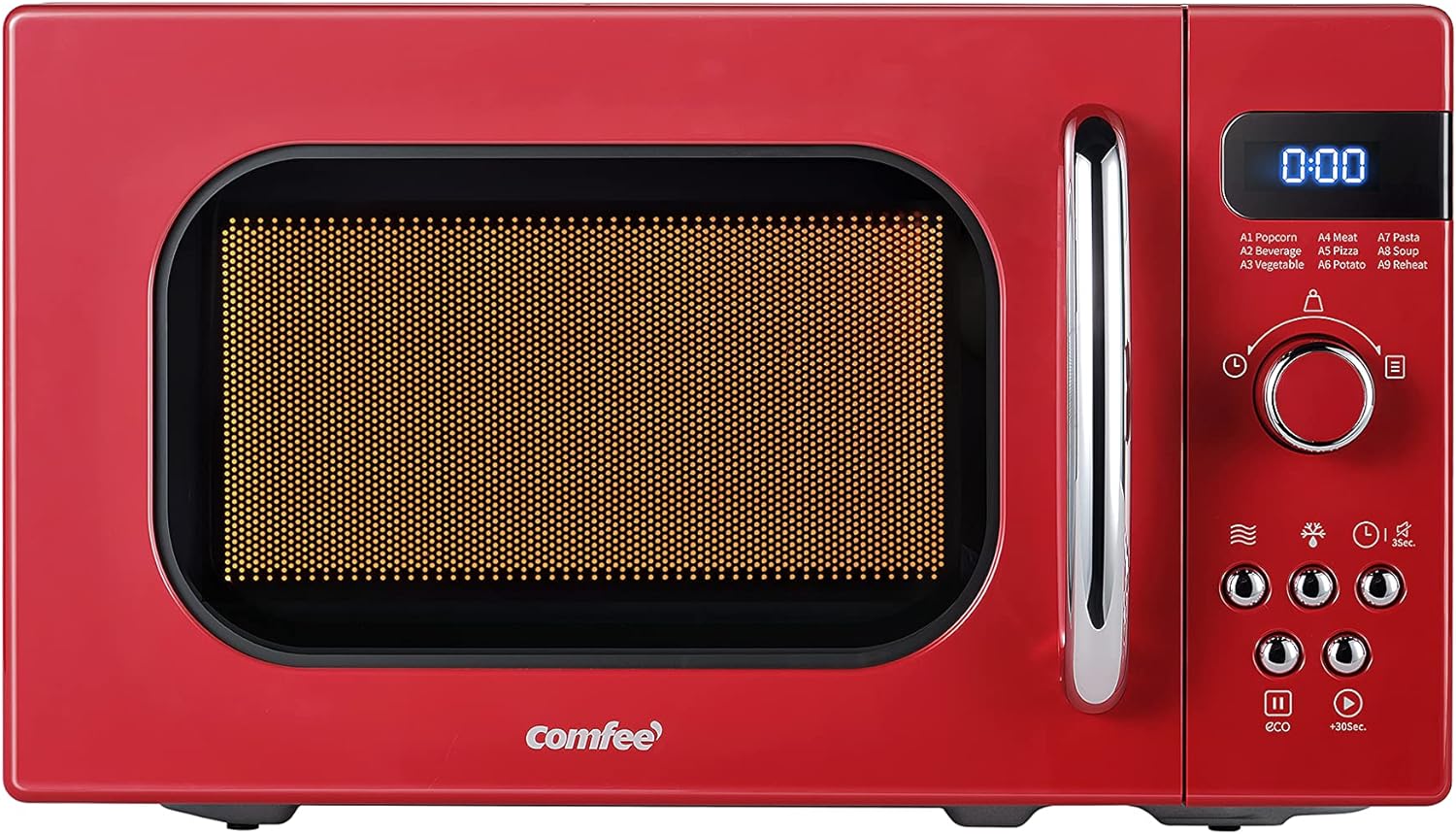 COMFEE Retro Small Microwave Oven