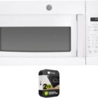 GE JVM3160DFWW 1.6 Cu. Ft. Over-the-Range Microwave Oven