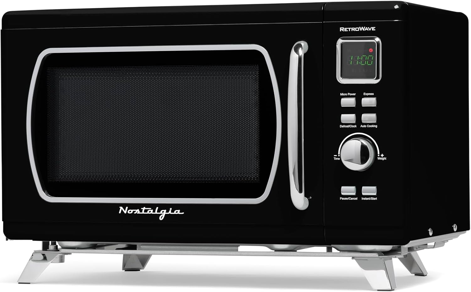 Nostalgia Mid-Century Retro Countertop Microwave Oven