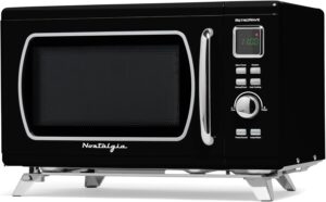 Nostalgia Mid-Century Retro Countertop Microwave Oven