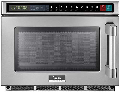 Midea Equipment 1217G1A Stainless Steel Stackable Commercial Microwave Oven