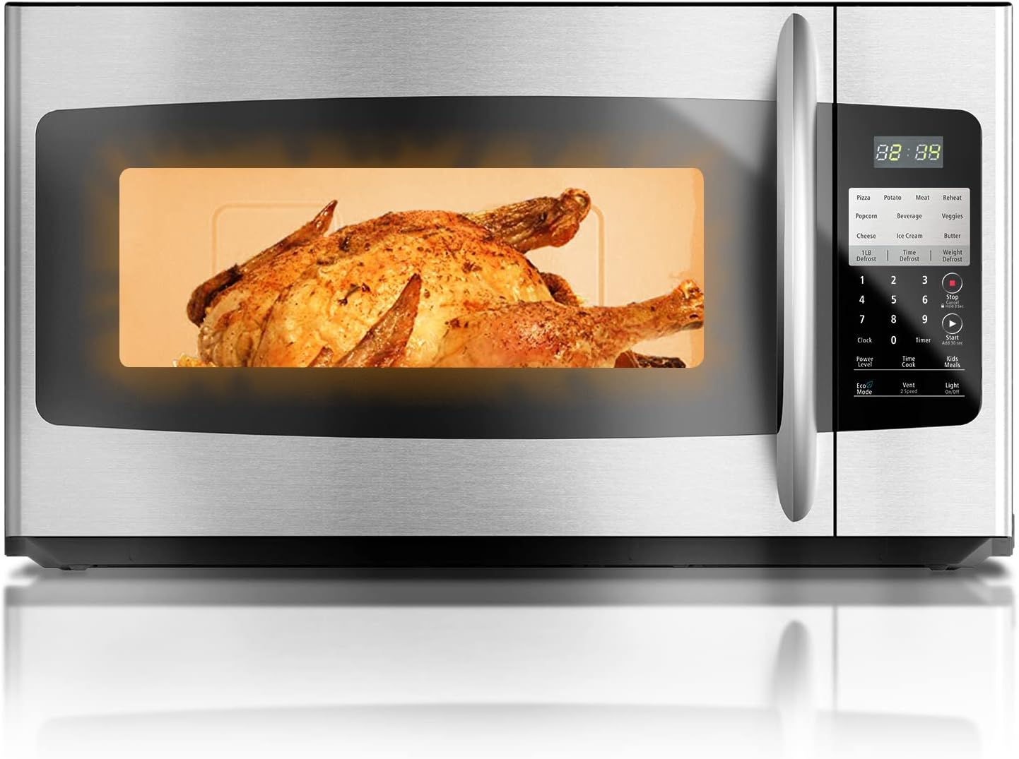 Smad 1.6 Cu. Ft. Over the Range Microwave 30 Inch with Vent